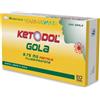 Ketodol Gola con Flurbiprofene Miele e Limone 16 Pastiglie