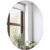 DARENYI Muro Specchio 42 * 33 cm Specchi acrilico Specchio flessibile Specchi adesivo specch a specchio senza incollare piastrelle dello specchio autoadesivo per soggiorno, camera da letto