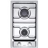 De'Longhi I 23 D piano cottura Acciaio inossidabile Da incasso 30 cm Gas 2 Fornello(i)