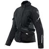 Dainese - Tempest 3 D-Dry Lady, Giacca da Donna Moto Touring, Giacca Impermeabile, Fodera Termica Rimovibile, Protezioni su Spalle e Gomiti, Nero/Nero/Ebano, 48