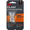 3M Claw Ganci da parete per appendere quadri in cartongesso, 2 ganci, portata fino a 30 kg, ideali per oggetti pesanti