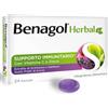 BENAGOL RECKITT BENCKISER H.(IT.) SpA BENAGOL HERBAL FRUTTI DI BOSCO 24 PASTIGLIE - Benagol - 983032071