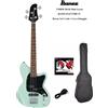IBANEZ TMB30 MGR Mint Green BASSO ELETTRICO KIT CON BORSA + SET CORDE + CAVO