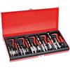 VEVOR Kit di Riparazione Filetti, 166 Pezzi, Kit di Riparazione Elicoidale Metrico M5 M6 M8 M10 M12 Set di Strumenti di Rifilettatura con Punte da Trapano HSS per Riparazione Auto Garage Meccanico