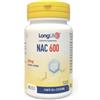 Longlife Nac 600 mg integratore antiossidante 60 capsule