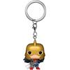 Funko Pop! Keychain: WW 80th-Wonder Woman - (Flashpoint) - DC Comics- Mini Figura in Vinile da Collezione Novità Portachiavi - Riempitivi per Calze - Idea Regalo - Merchandising Ufficiale