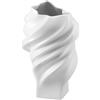 ROSENTHAL STUDIO-LINE VASO SQUALL, STUDIO LINE BIANCO, M - h 23 x L 14 cm