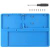Tiardey Supporto RAB per Supporto breadboard 5 in 1 Piastra di Base Compatibile con Arduino Uno R4 Minima WiFi Uno Mega Raspberry Pi 5 4B+3B 2B Modello B 400 800 Punti breadboard