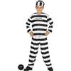 FIESTAS GUIRCA Guirca -Costume Carcerato 10/12 Anni