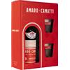 Camatti Amaro Camatti Liquore Special Pack con 2 bicchieri 20° 70cl