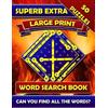 Big Font Word Search Publicat Superb Extra Large Print Word Search B (Tascabile)