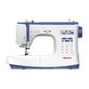 Necchi NC-103D Macchina per Cucire, Interno in pressofusione in Alluminio, scocca in ABS, Blu, Regular