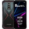 DOOGEE Rugged Smartphone Android 15, 6GB RAM+256GB ROM, 10.7Mm Thin, 6150Mah, 6.6" HD+