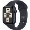 Apple Watch SE 2024 2 gen GPS 44mm Cassa Mezzanotte Cinturino Nero