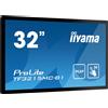 IIyama Monitor Touch Screen 32" Full HD Chiosco Nero
