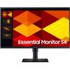 Samsung Monitor 27" Full HD LCD Nero con supporto regolabile