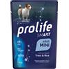 AMICIBAU Prolife Smart Dog Mini trota e riso umido - 100 gr