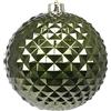 ARPIMEX Sfera di Natale con Punte D 150 Mm Plastica Verde Muschio