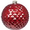 ARPIMEX Sfera di Natale con Punte D 150 Mm Plastica Rosso