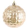 ARPIMEX Sfera di Natale D 150 Mm Plastica Beige