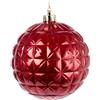 ARPIMEX Sfera di Natale D 150 Mm Plastica Rosso