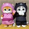 Sfilata Set 2 peluche Mofusand Ninja Nyan Cat Big con etichetta peluche 2025 dal Giap...
