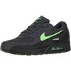 NIKE Air Max 90, Sneaker Uomo, Nero Strike Verde Antracite, 45 EU