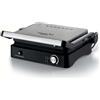 Ariete 1934 MetalGrill 3in1, Griglia elettrica per grigliate miste, 2000W, 3 modalità di cottura, Piastre antiaderenti, Silver/Black