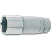Hazet 880Lg-14 Inserto per Chiave a Bussola Esagonale, Argento, Attacco Quadro, Cavo, 10 mm 3/8 di Pollice