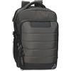 Adept Dmas Zaino per laptop doppio scomparto portatile 15,6 pollici grigio 28 x 40 x 16 cm poliestere 17,92 l, grigio, Taglia unica, Zaino per laptop doppio scomparto