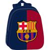 Safta F.C. Barcellona 3D - Zaino scolastico, con design 3D, adattabile al carrello, ideale per bambini di diverse età, comodo e versatile, qualità e resistenza, 27 x 10 x 33 cm, blu/granata, M, Casual