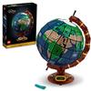 LEGO Idea Globe 21332 Blocco Giocattolo 2585 Pezzi Bagliore al Buio Rotante