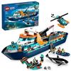 LEGO City 60368 Arctic Explorer Ship Block Adventure Boat Ship 815 pezzi F/S