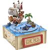 ki-gu-mi One Piece Music Box Goduto Puzzle 3D in Legno Fai da Te Kit Artigianale Gioca...