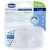 CHICCO GOMMOTTO SILICONE CRYSTAL 6-16 2PZ