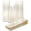 NEW PLAST Sacchetto coex in polipropilene fondo quadro 5,4gr mm 120+70x370h 100 pezzi