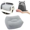 Plliocse Cuscino Gonfiabile per Sedile, Cuscino per Sedia Booster Piccolo, Cuscini Gonfiabili Portatili con Borsa di Stoccaggio per Sedie, Viaggi, Campeggio (Stile 1)