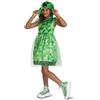 MINECRAFT Creeper Costume per Bambini, Licenziato Ufficialmente da Disguise, Vestibilità Comoda e Design Dettagliato, S 4-6X