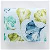 fashion home Pagano Trapuntino copriletto Trapuntato - trapuntino pimaverile Estivo - Microfibra anallergica Leggero Mezza Stagione Matrimoniale Ginkgo Linea Oro