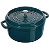 STAUB Casseruola/Cocotte in ghisa, Tonda 28 cm, 6,7 litri, La Mer
