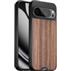 Mous Cover per Google Pixel 10 Pro XL (2025), Compatibile con Qi2 MagSafe e Pixelsnap - Limitless - Google Pixel 10 Pro XL Custodia in Naturale Legno - Antiurto, Anti-Graffio, Marrone