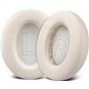 SOULWIT Cuscinetti Auricolari di Ricambio per Anker Soundcore Life 2 (non adatto a Life 2 Neo)/Q20/Q20+/Q20I/Q20BT Cuffie, Padiglioni con Pelle Proteica più Morbida, Schiuma di Isolamento Acustico