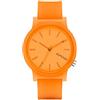 KOMONO Mono Neon Orange Women's Japanese Quartz Analogue Watch with Silicone Strap