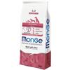 Monge Monoprotein Manzo e Riso 12Kg Crocchette Cani All Breeds Adult