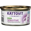 Kattovit Sensitive Paté Tacchino 85g Lattina Gatti