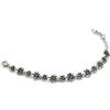 Giovanni Raspini / Catene / bracciale mini margherite / argento - 7583