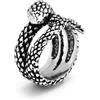Giovanni Raspini / Animalier / anello Serpente grande / argento - 11255