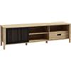 Forte DEINE TANTE EMMA JTNT133L-M635 JYTANA - Mobile per TV HiFi Mauvella, ca. 175 x 50 x 41 cm