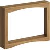 YATINEY Tavolo Consolle Ingresso Lungo e Stretto da 100 cm, Consolle Ultra Sottile Retro Divano in Stile Rustico, Tavolo da Ingresso in Legno per Soggiorno, Corridoio, Entrata, Noce Chiaro XCT19VV