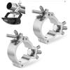 CHARMNAIL Morsetto per Traliccio 25-30mm (2 Pezzi) - Truss Clamp per Luci Scena, Portata 100kg, per Attrezzature DJ Professionali